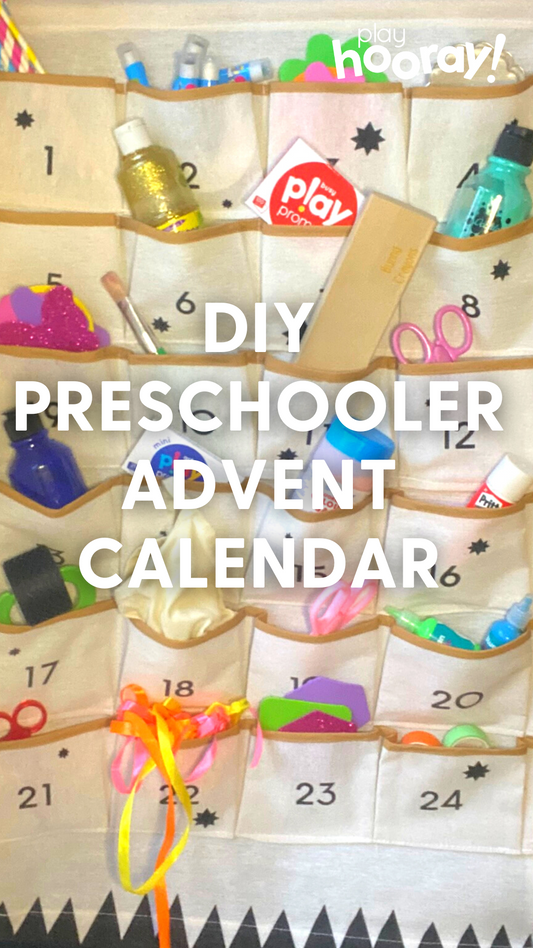 DIY PRESCHOOLER ADVENT CALENDAR