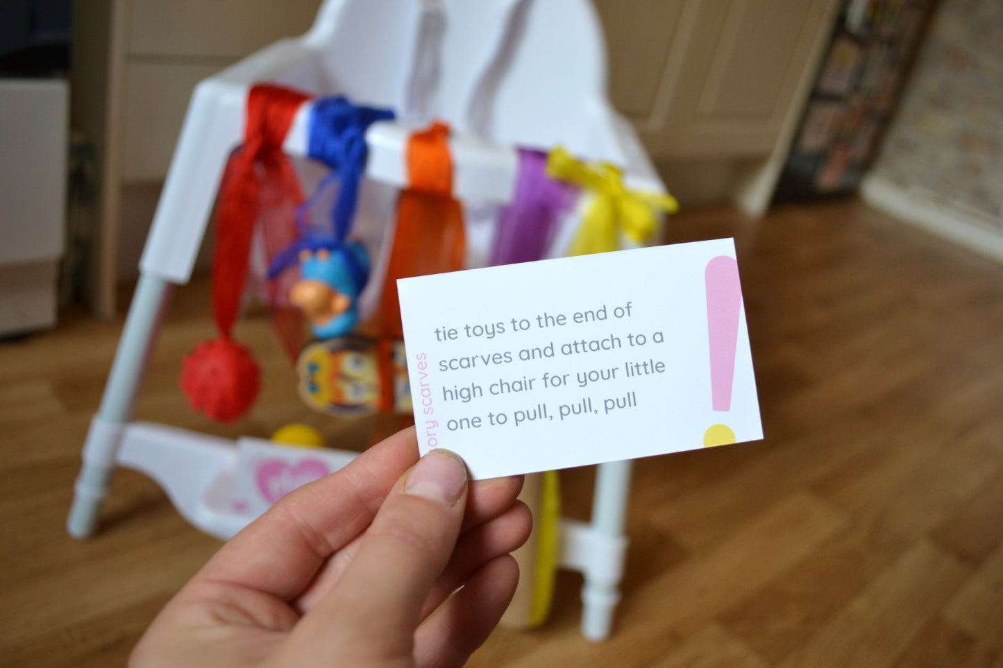baby high chair playPROMPTS printable activity cards (mini pack)