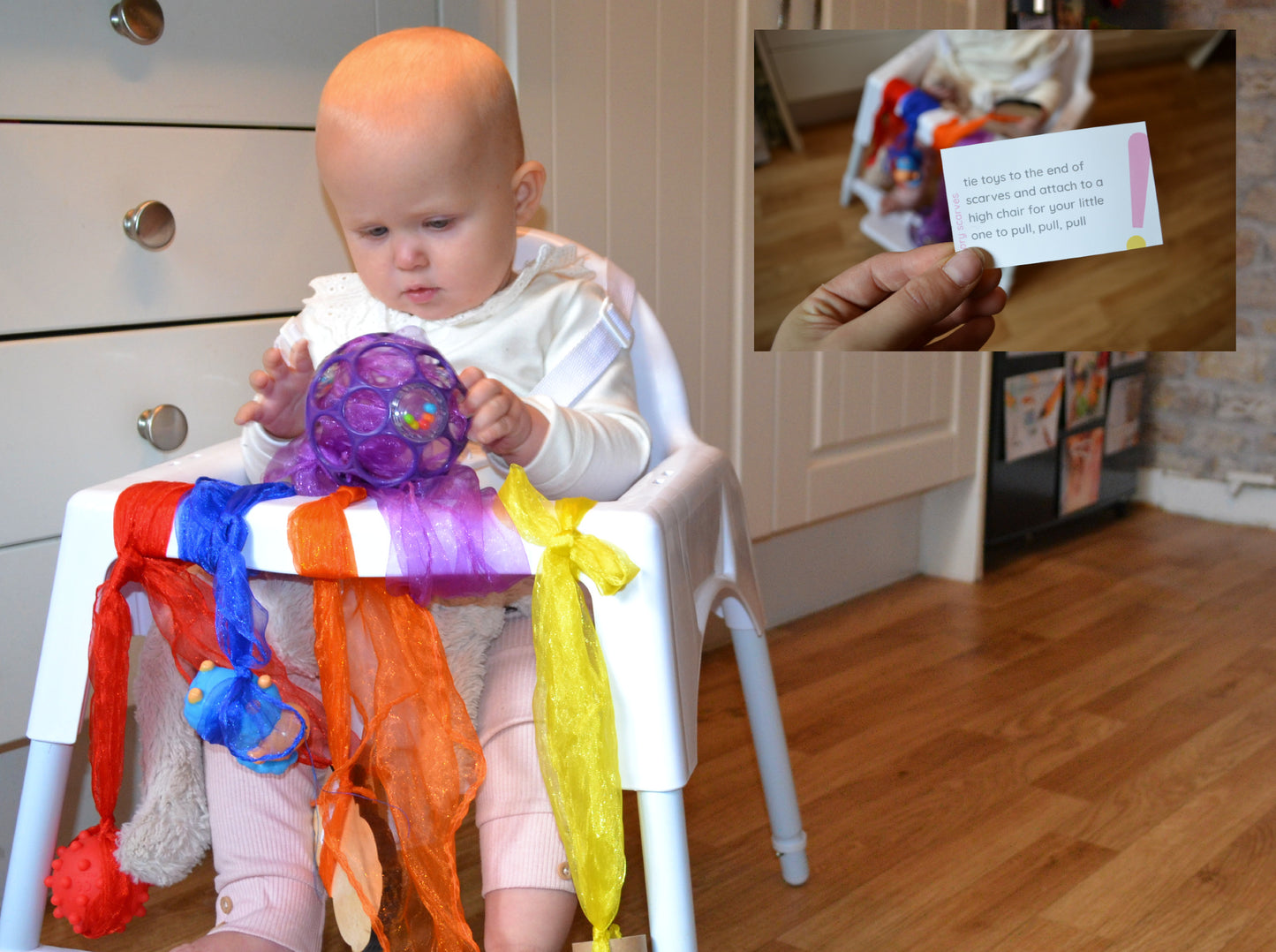 baby high chair playPROMPTS printable activity cards (mini pack)