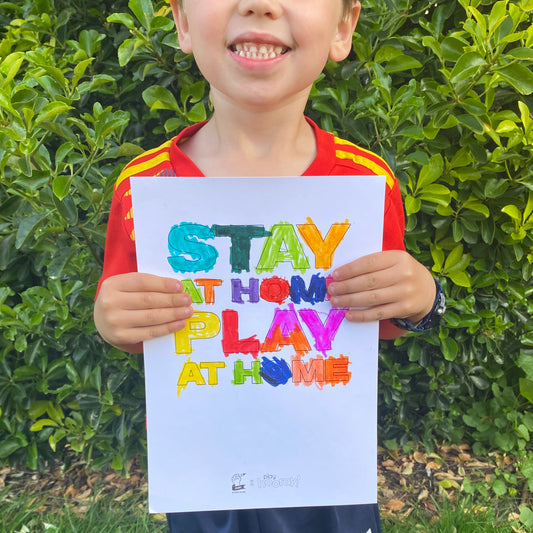dad outside the lines x playHOORAY! poster