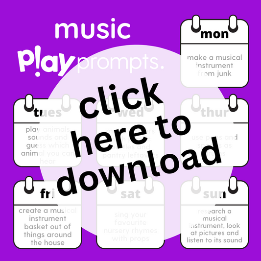 Music Activities Play Planner