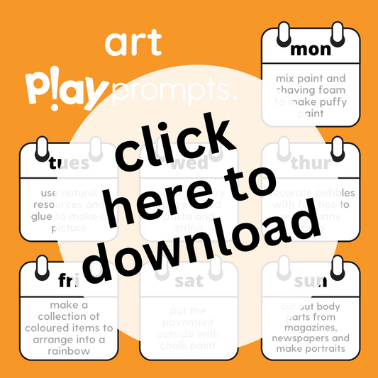 Art Activities Play Planner