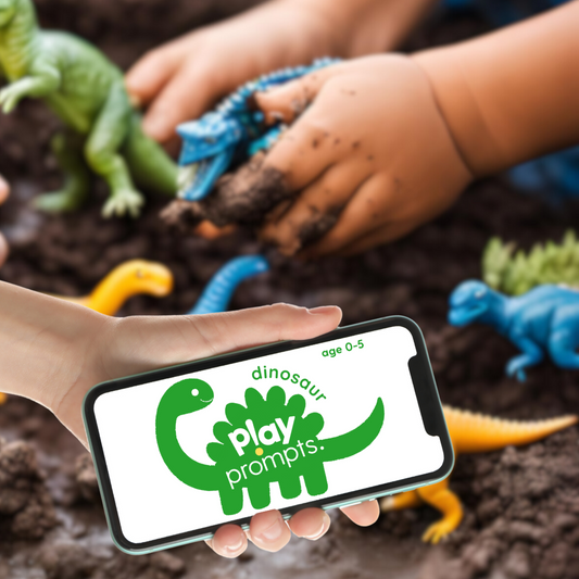 NEW!! Dinosaur playPROMPTS printable activity cards (mini pack)