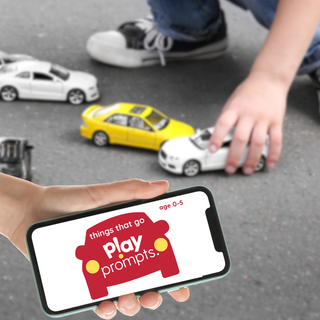 NEW!! Things That Go playPROMPTS printable activity cards (mini pack)