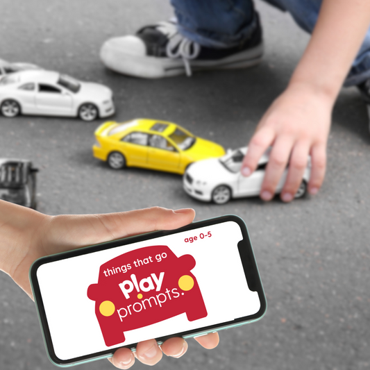 NEW!! Things That Go playPROMPTS printable activity cards (mini pack)