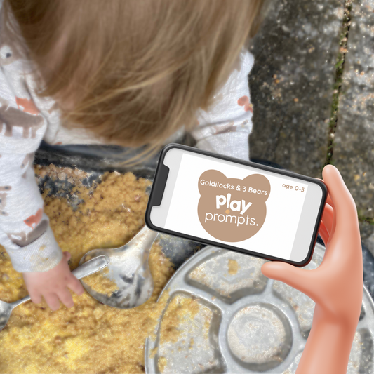 NEW!! Goldilocks playPROMPTS printable activity cards (mini pack)