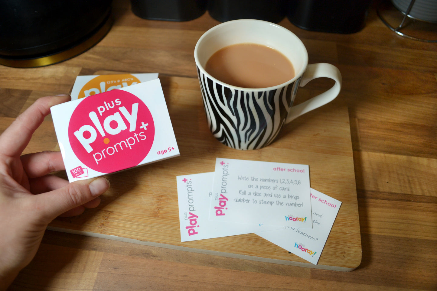 playPROMPTS PLUS printable activity cards for kids aged 5+