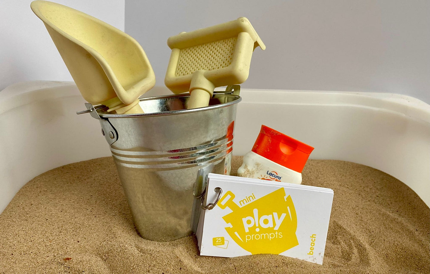 beach playPROMPTS printable activity cards (mini pack)