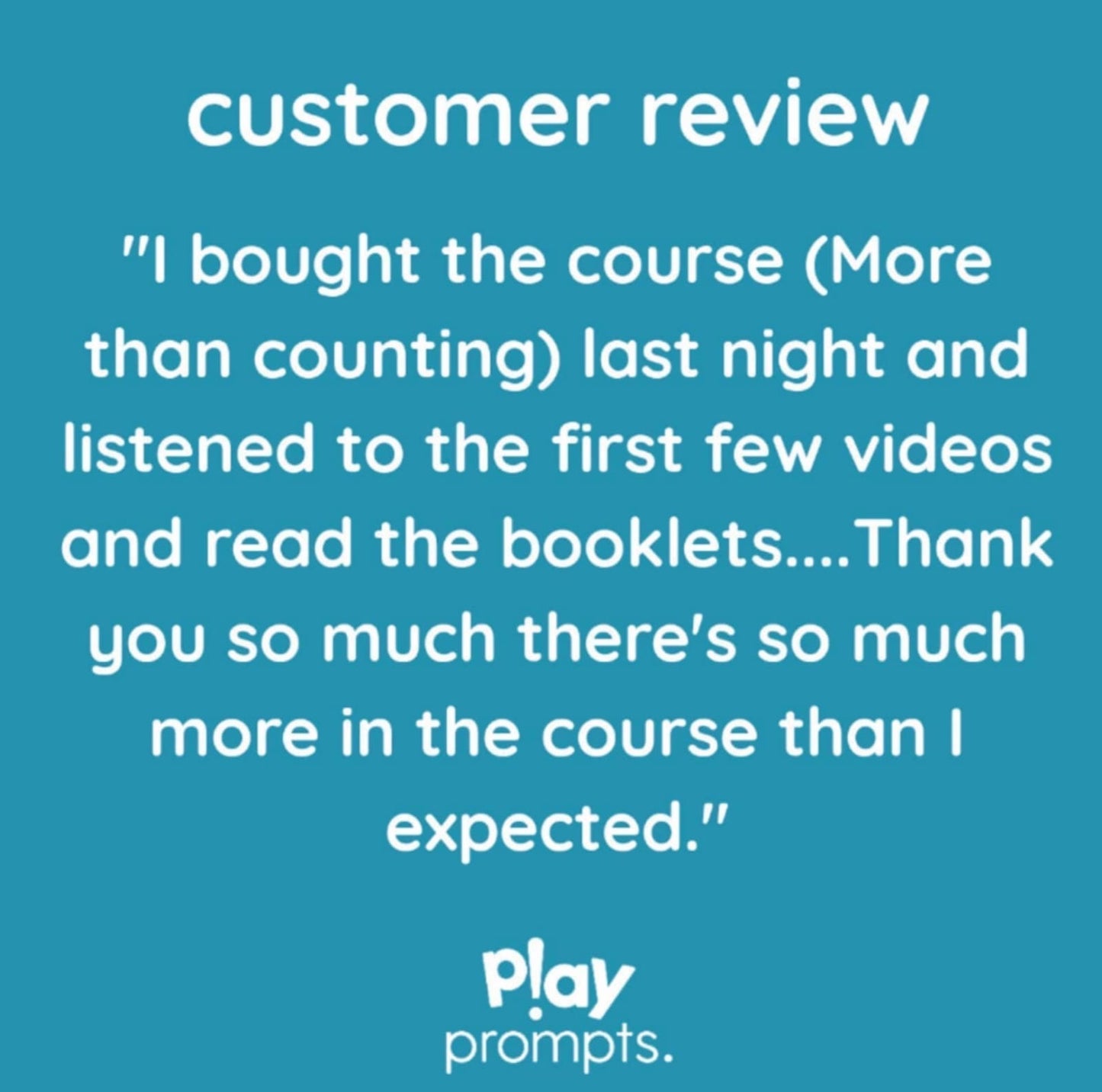 Online Course: More Than Counting | playHOORAY!