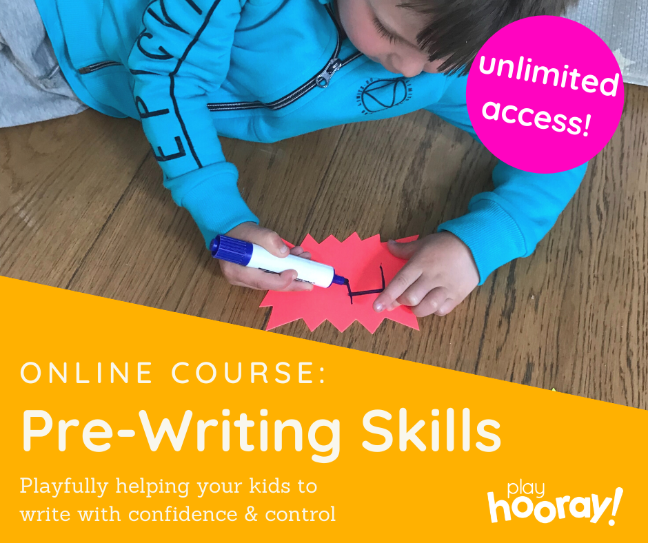Online Course: Pre-Writing Skills | playHOORAY!